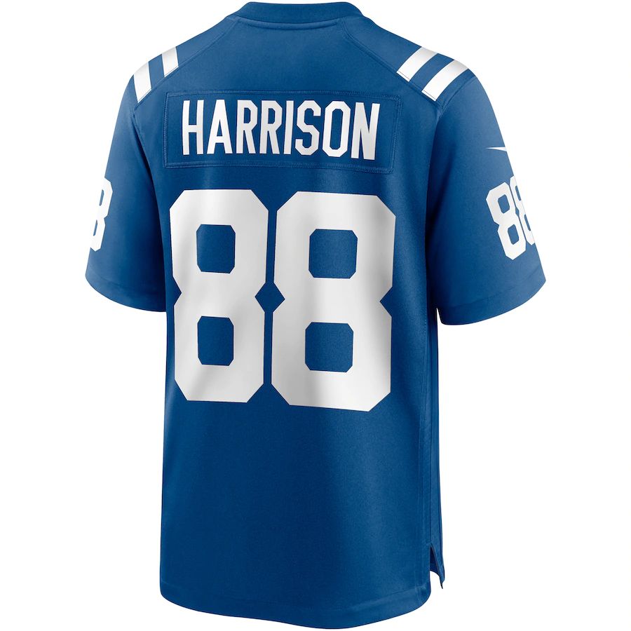 IN.Colts #88 Marvin Harrison Royal Game Retired Player Jersey Stitched American Football Jerseys