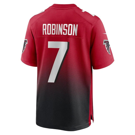 A.Falcons #7 Bijan Robinson Red Vapor F.U.S.E. Limited Jersey