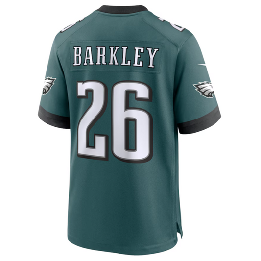 P.Eagles #26 Saquon Barkley Midnight Green Vapor F.U.S.E. Limited Jersey